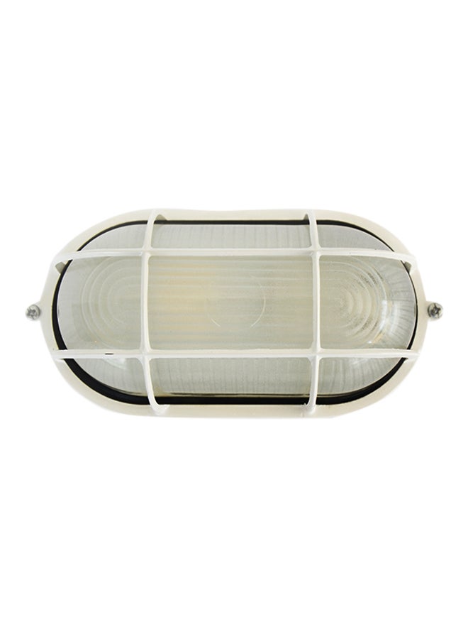 Indoor And Outdoor Bulkhead Light White 21x10centimeter