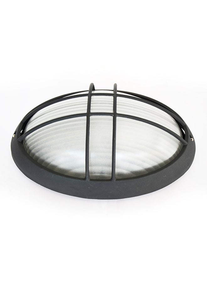 Indoor And Outdoor Bulkhead Light Black 32x11cm