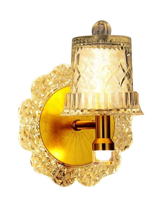 Modern Creative Gold Wall Hanging Lamp For Living Room Bedroom Balcony 3 Colour