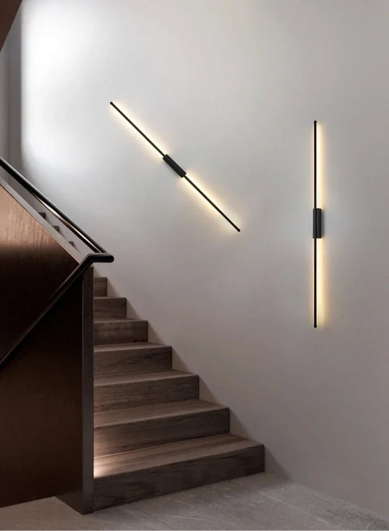 （90CM）Led Wall Lamp Modern Long Wall Light for Home Living Room Bedroom Mounted Sofa Background Wall Sconce Lighting Fixture,Nordic Wall Lamp,Modern Led Wall Lampbedside wall sconce