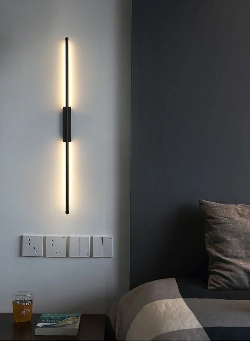 （90CM）Led Wall Lamp Modern Long Wall Light for Home Living Room Bedroom Mounted Sofa Background Wall Sconce Lighting Fixture,Nordic Wall Lamp,Modern Led Wall Lampbedside wall sconce