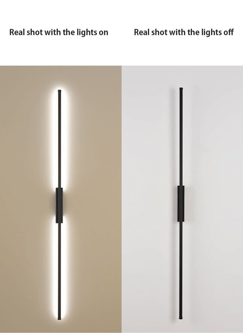 （90CM）Led Wall Lamp Modern Long Wall Light for Home Living Room Bedroom Mounted Sofa Background Wall Sconce Lighting Fixture,Nordic Wall Lamp,Modern Led Wall Lampbedside wall sconce