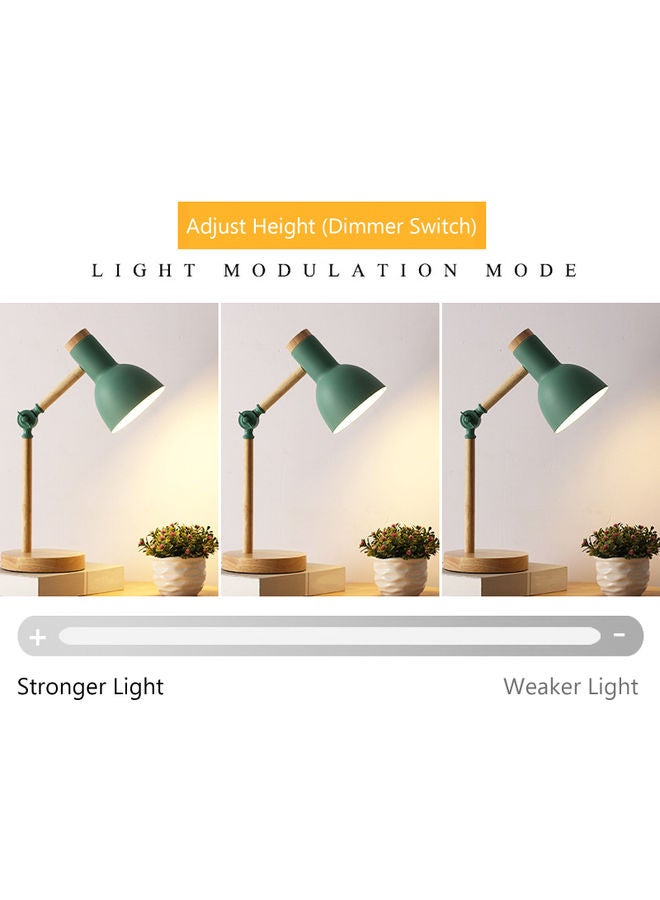 Adjustable Folding Desk Lamp Green