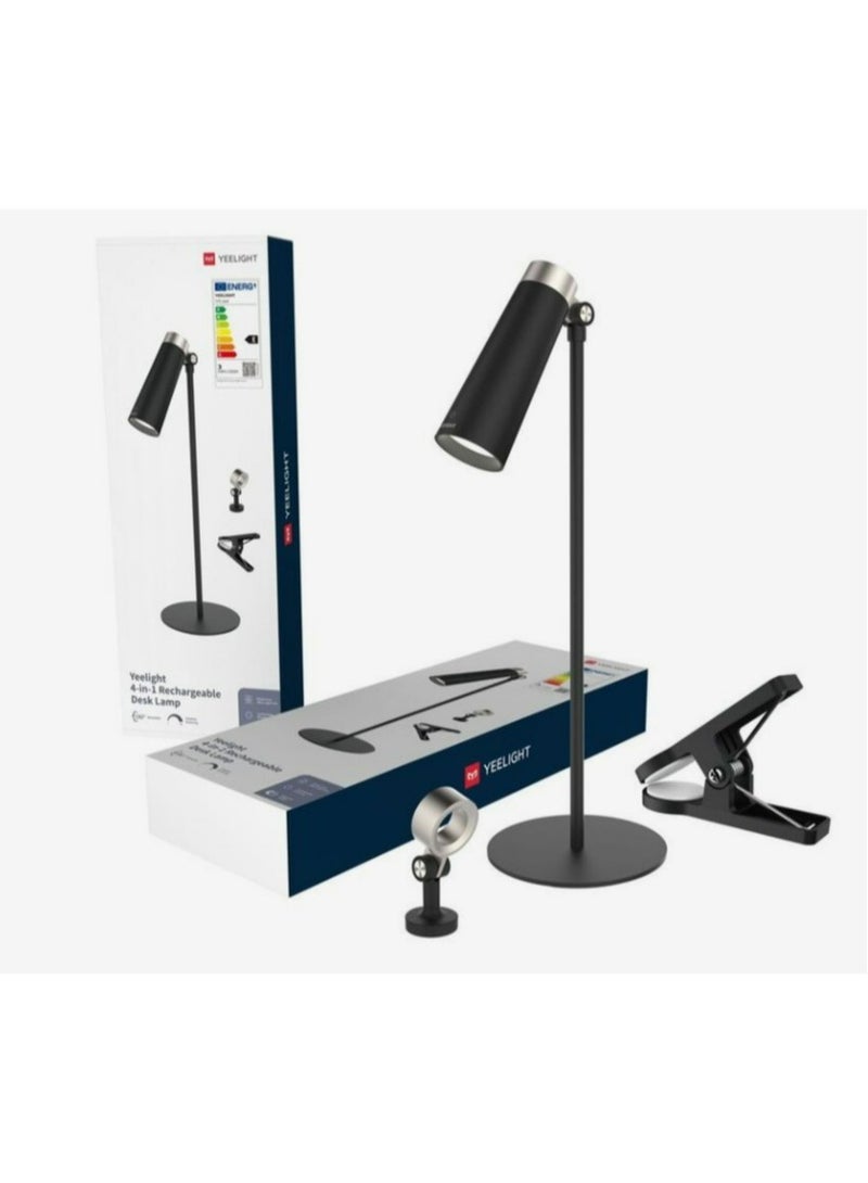 Yeelight 4-in-1 Rechargeable Desk Lamp Black Gold