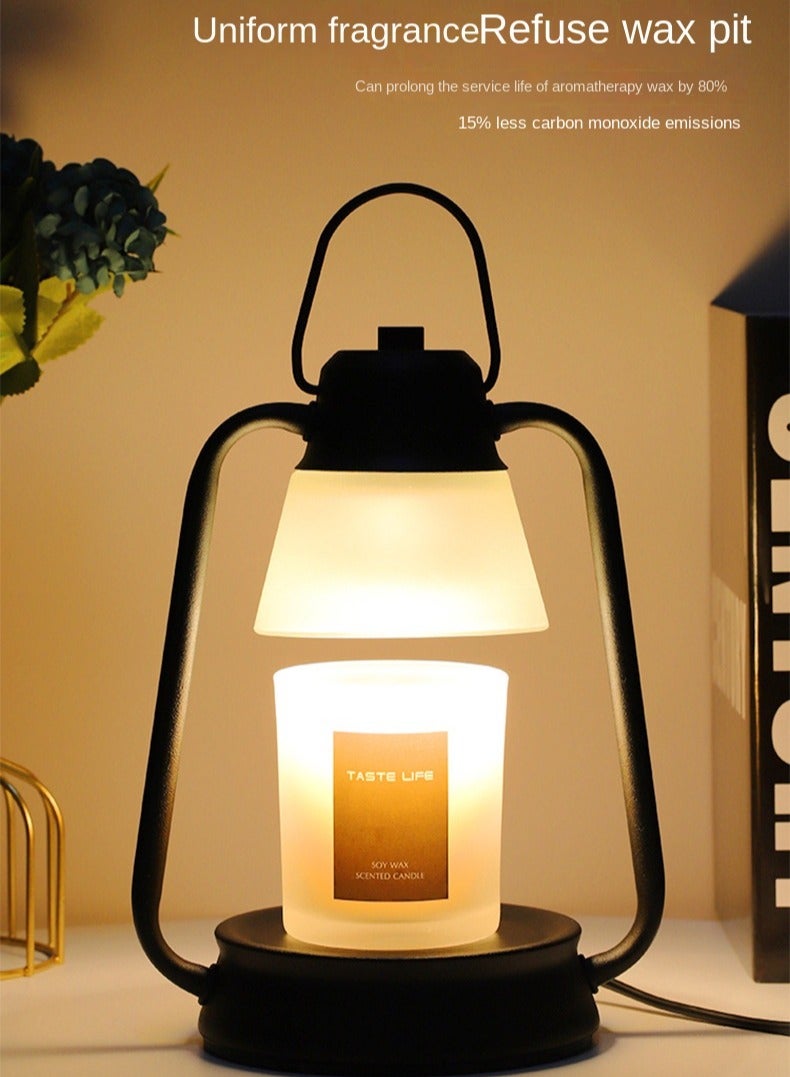 Simple Wax Melting Lamp Creative Aromatherapy Lamp Candle Aromatherapy Lamp Warming Lamp Candle Melting Lamp Nordic Lamp Incense Expanding Lamp