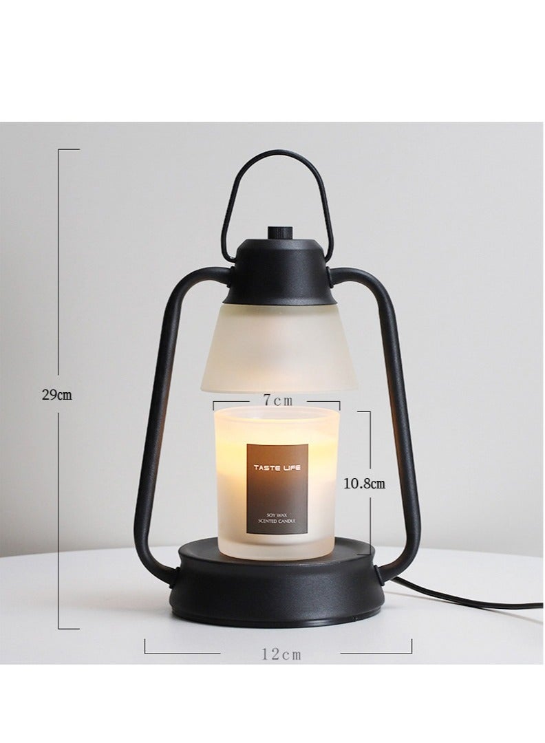 Simple Wax Melting Lamp Creative Aromatherapy Lamp Candle Aromatherapy Lamp Warming Lamp Candle Melting Lamp Nordic Lamp Incense Expanding Lamp