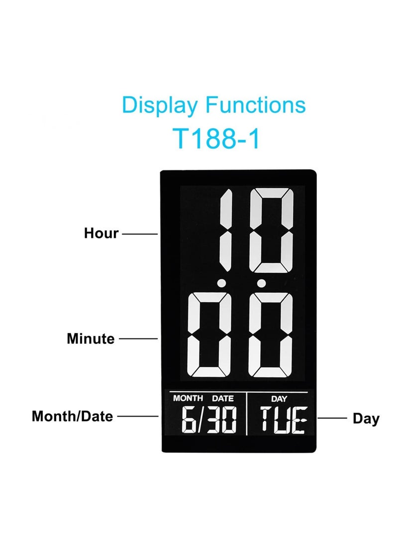 LED Desk Lamp with USB Charging Port, 10W Touch Control Dimmable Office Lamp, Table Pen Holder & Clock, Suitable for Home Bedroom Reading Study