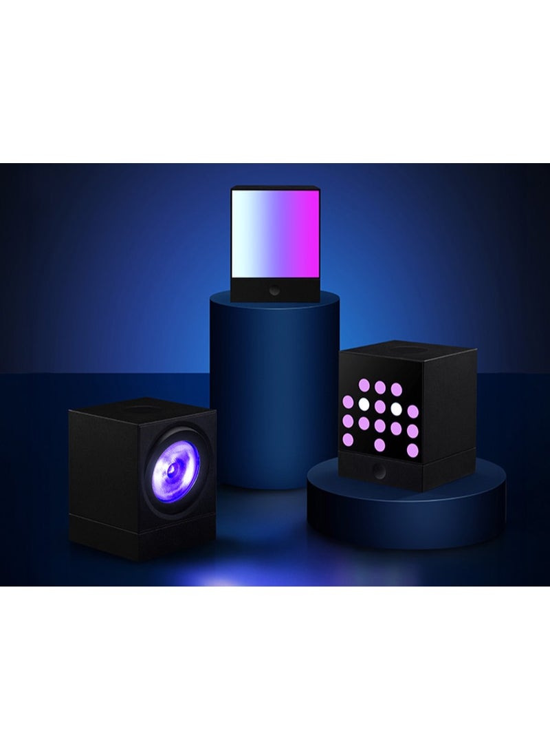 YEELIGHT Spot Light Extension for Cube Smart Lamp, 16 Million Colors Option, RGBIC Individual Addressable, Dynamic Lighting, Music Flow, WiFi Connected, APP Control, for Bedroom, Living Room
