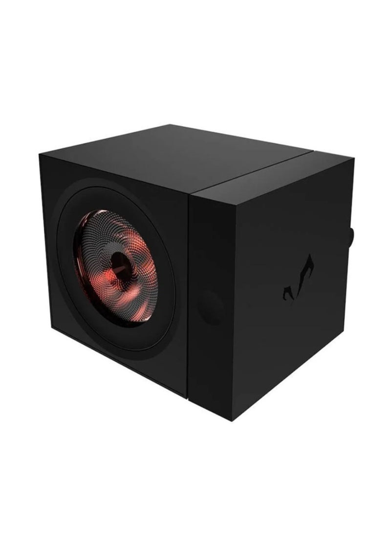 Yeelight Cube Smart Lamp Spot Black | 16 Million Colors Option, RGBIC Individual Addressable, Dynamic Lighting, Music Flow, WiFi Connected, APP Control, for Bedroom, Living Room