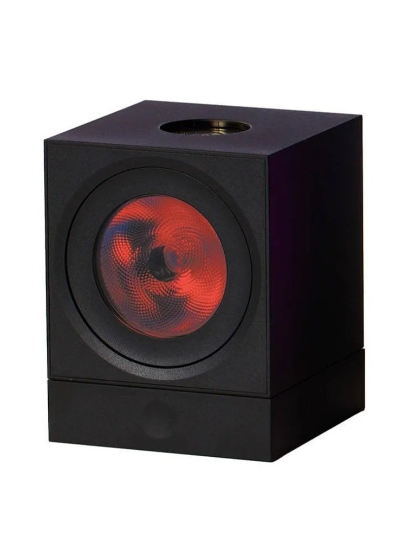Yeelight Cube Smart Lamp Spot Black | 16 Million Colors Option, RGBIC Individual Addressable, Dynamic Lighting, Music Flow, WiFi Connected, APP Control, for Bedroom, Living Room