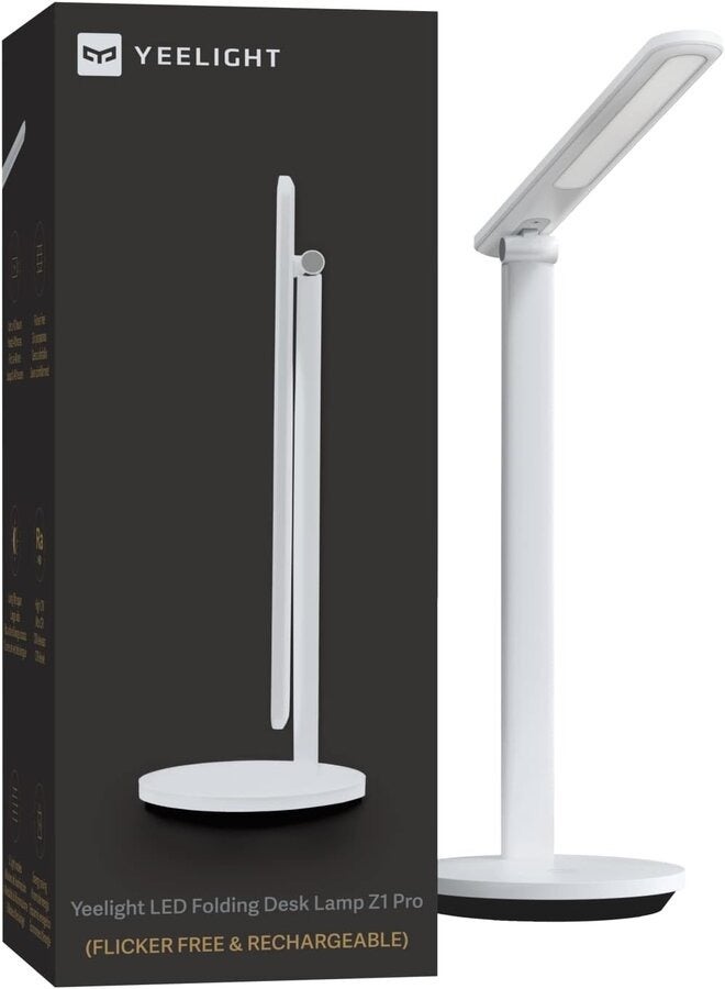 Yeelight Led Folding Desk Lamp Z1 Pro [Portable And Rechargeable] [Eye-Friendly Light With No Flicker]