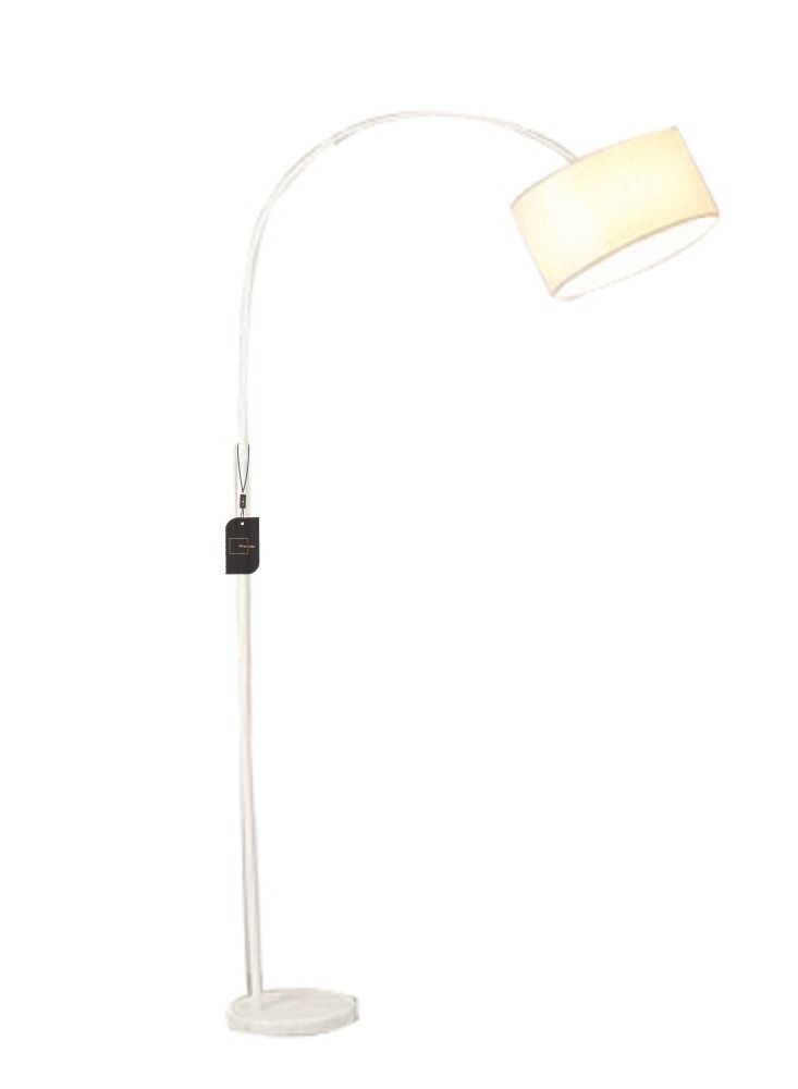 Nordic Simple Atmosphere Eye Protection White Standing Floor Lamp