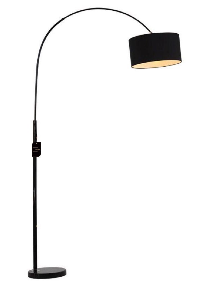 Nordic Simple Eye Protection Vertical Light Combination Warm Light 110-240V Black 26x70x185cm