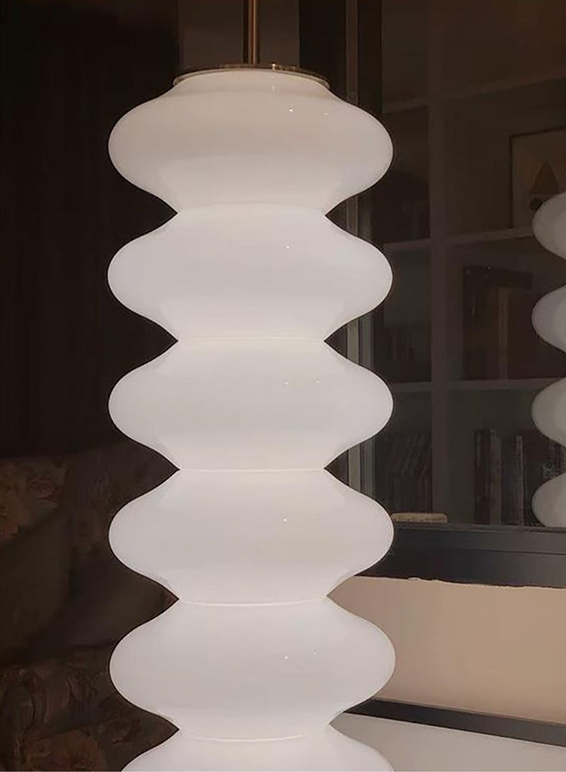 Large Acrylic Floor Lamp Rock Candy Lamp Standing Lamp Decor Lighting for Home Hotel Office Living Room Bedroom Office Salon Retail LED 3 Colour Adjustable White H160xL45xW45 cm