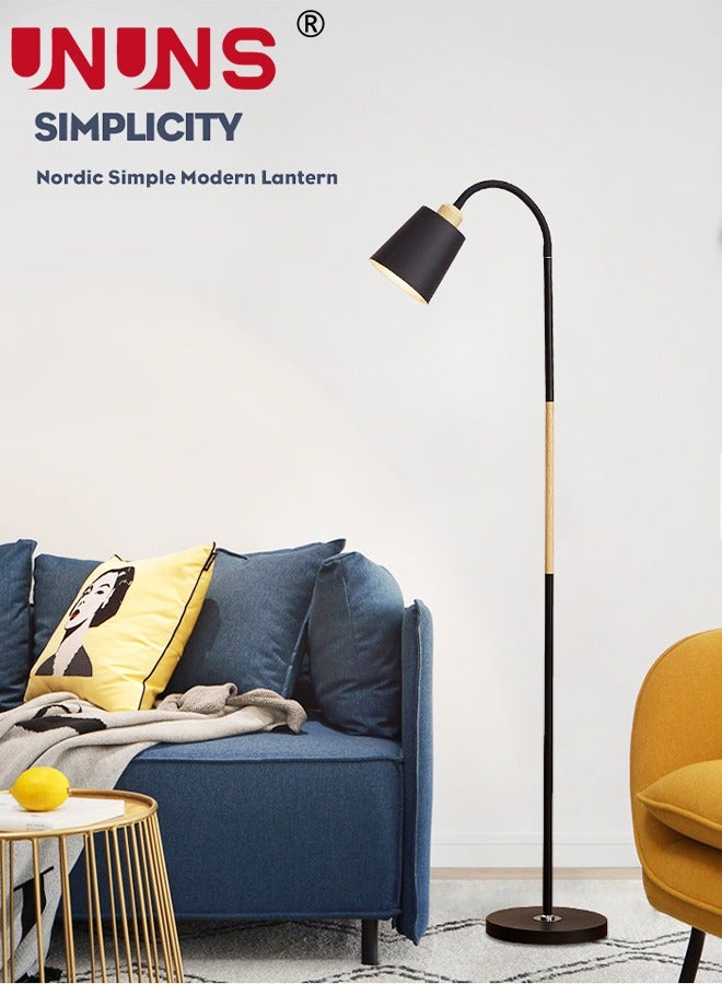 LED Floor Lamp,Archiology Arc Floor Lamp,Vintage Pole Lamp With Lamp Shade LED Bulb For Living Room Office Bedroom Indoor Home Behind The Couch