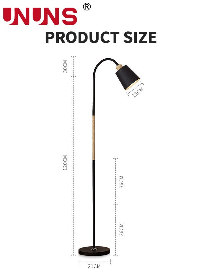 LED Floor Lamp,Archiology Arc Floor Lamp,Vintage Pole Lamp With Lamp Shade LED Bulb For Living Room Office Bedroom Indoor Home Behind The Couch