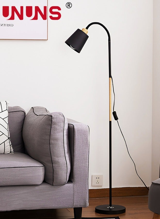 LED Floor Lamp,Archiology Arc Floor Lamp,Vintage Pole Lamp With Lamp Shade LED Bulb For Living Room Office Bedroom Indoor Home Behind The Couch