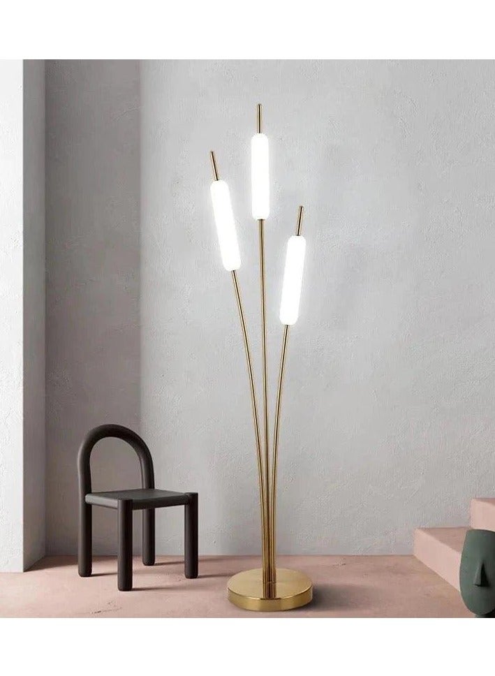 Module Floor Lamp with Metal Glass Cover and Lights Modern and Stylish Home Decor Lighting