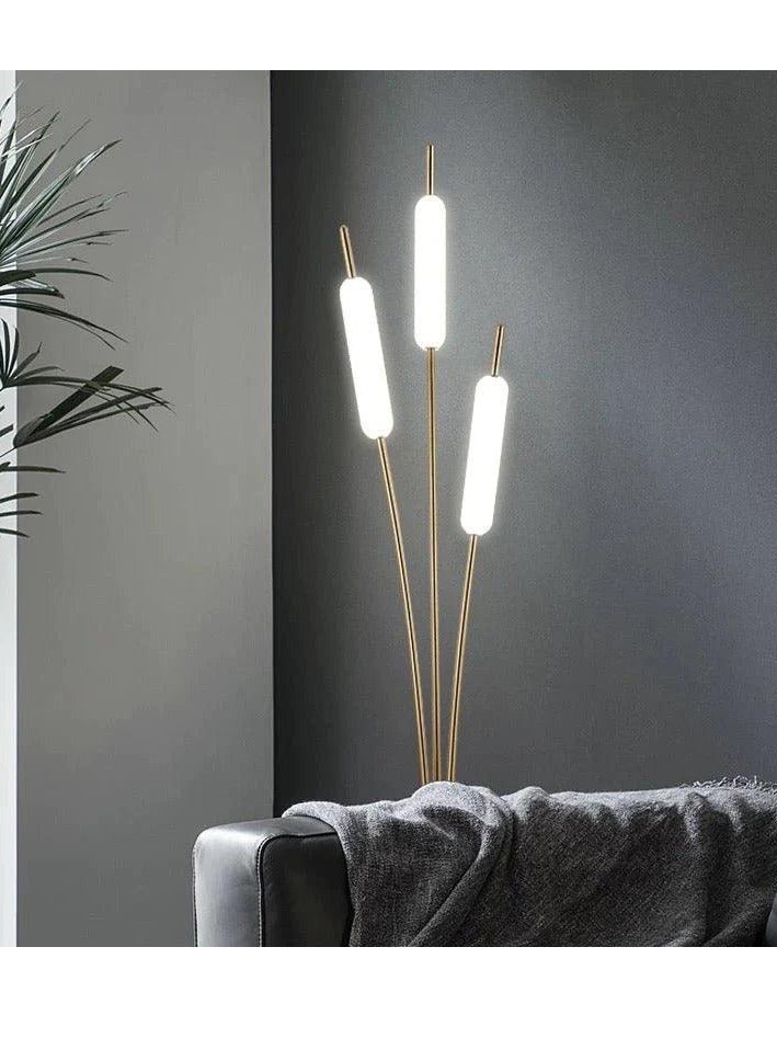 Module Floor Lamp with Metal Glass Cover and Lights Modern and Stylish Home Decor Lighting