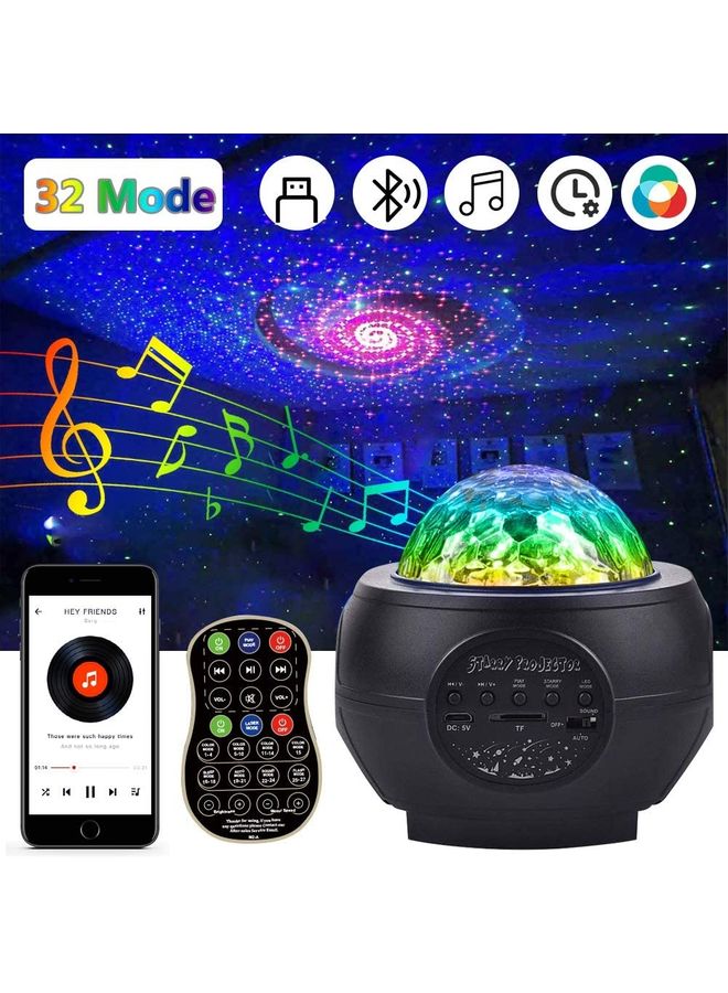 Remote Controller LED Projector Light Multicolour