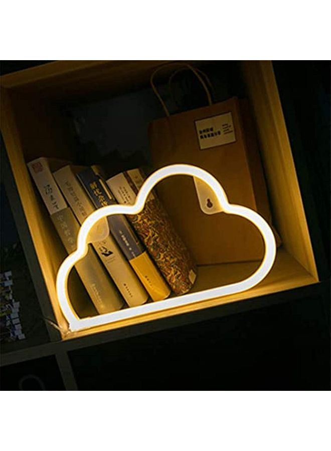 Warm White Cloud Neon Light Warm White