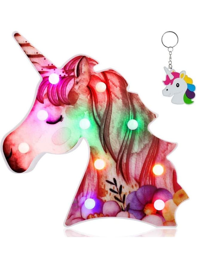 Unicorn Shaped LED Light Multicolour