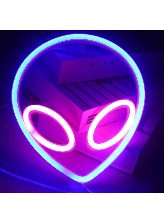 Neon Signs LED Lights Blue/Pink