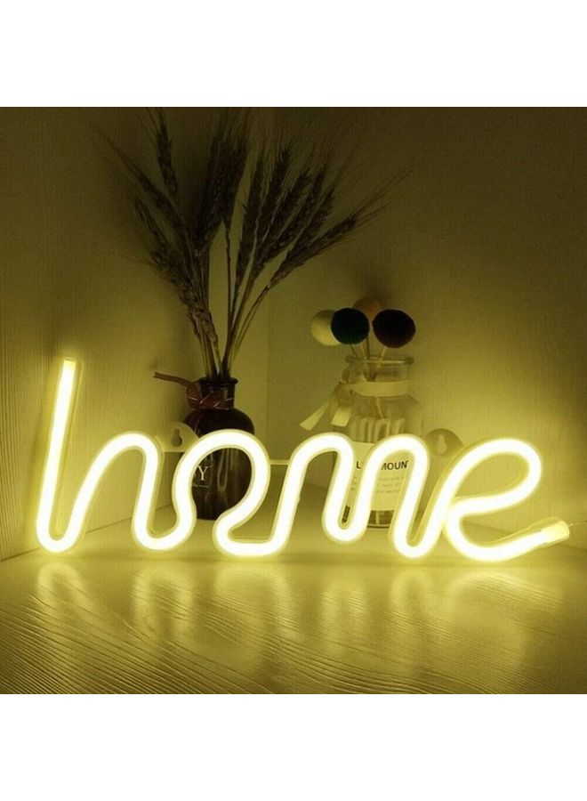 Neon Signs Light Warm Yellow