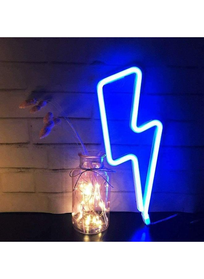 Neon Signs Light Blue