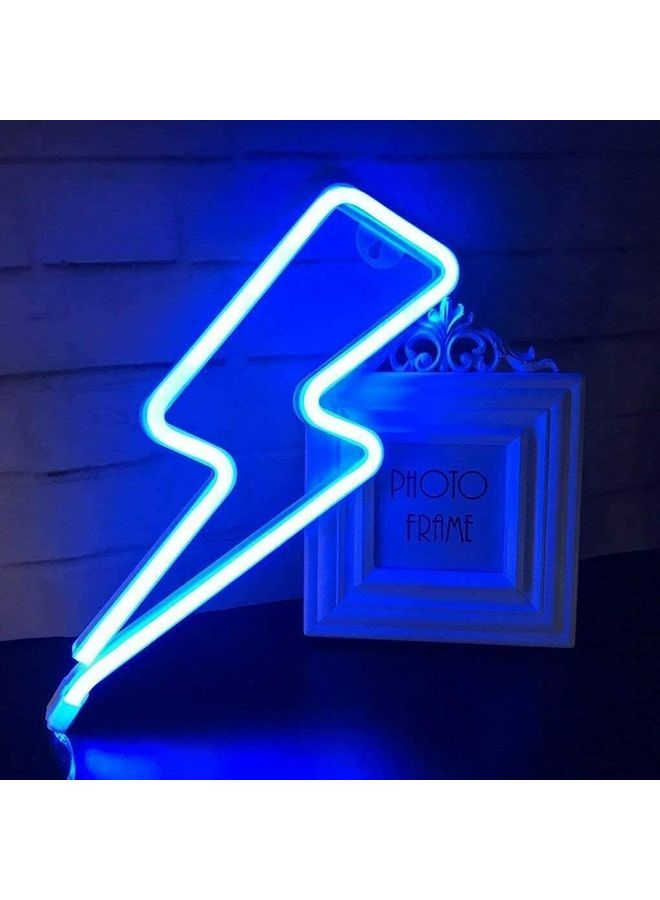 Neon Signs Light Blue