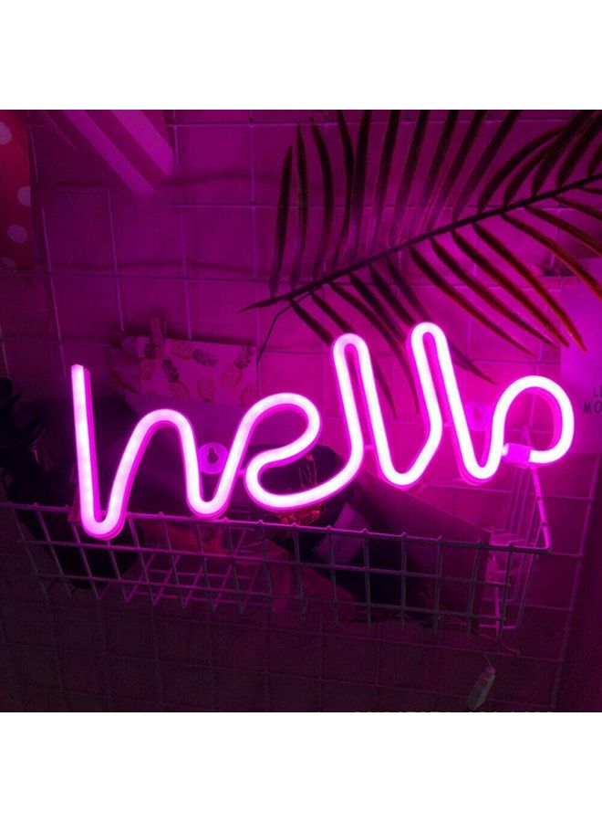 Neon Signs Light Pink