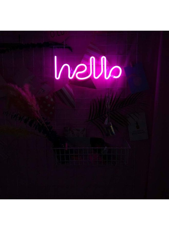 Neon Signs Light Pink