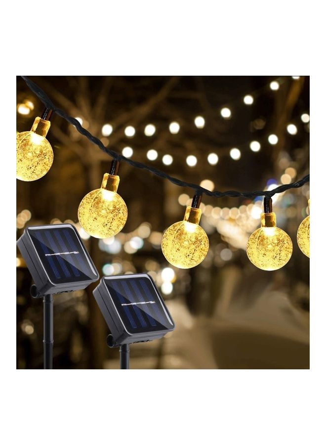 30-LED Solar String Decor Light Yellow