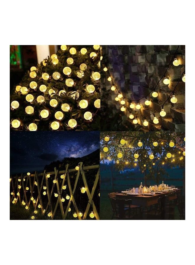 30-LED Solar String Decor Light Yellow