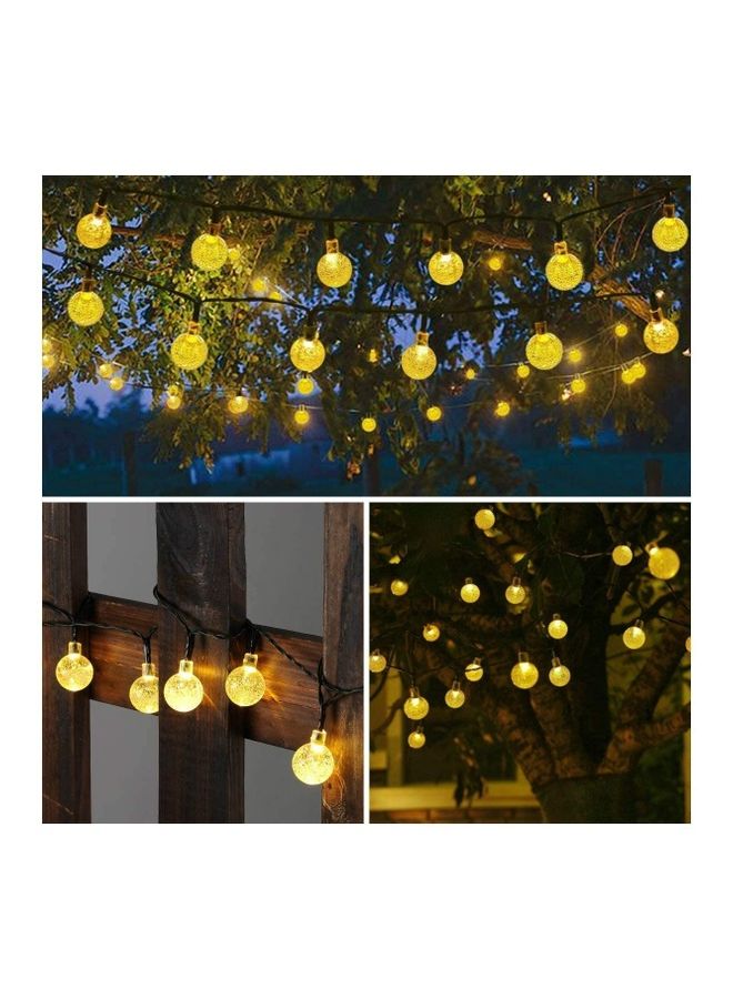 30-LED Solar String Decor Light Yellow