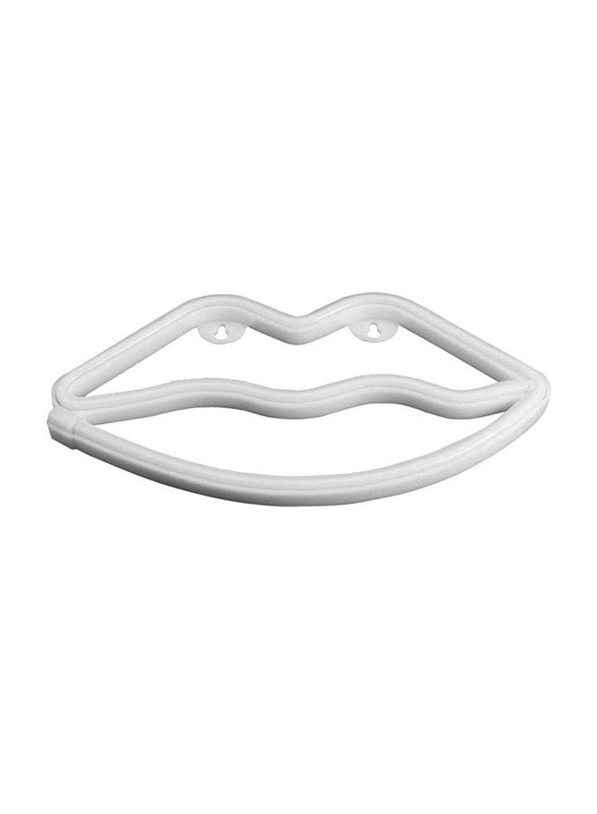 LIP Pattern Neon LED Light Red 26x14cm