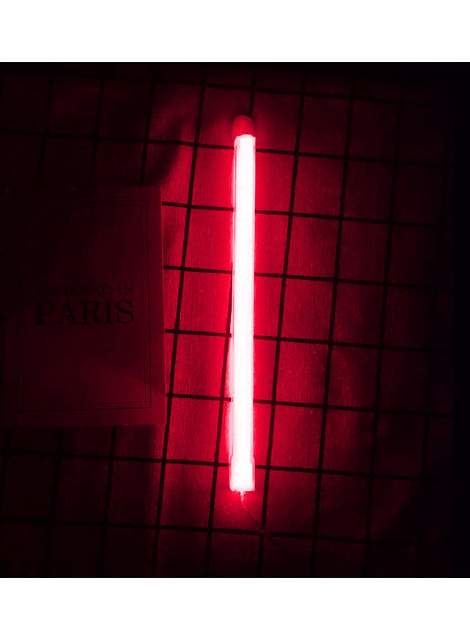 Neon Flex Letter I LED Light Red 30cm