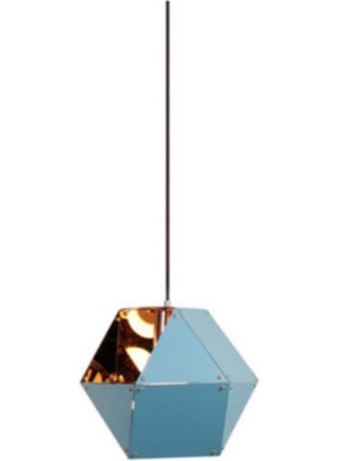 Contemporary Pendant Lamp Blue