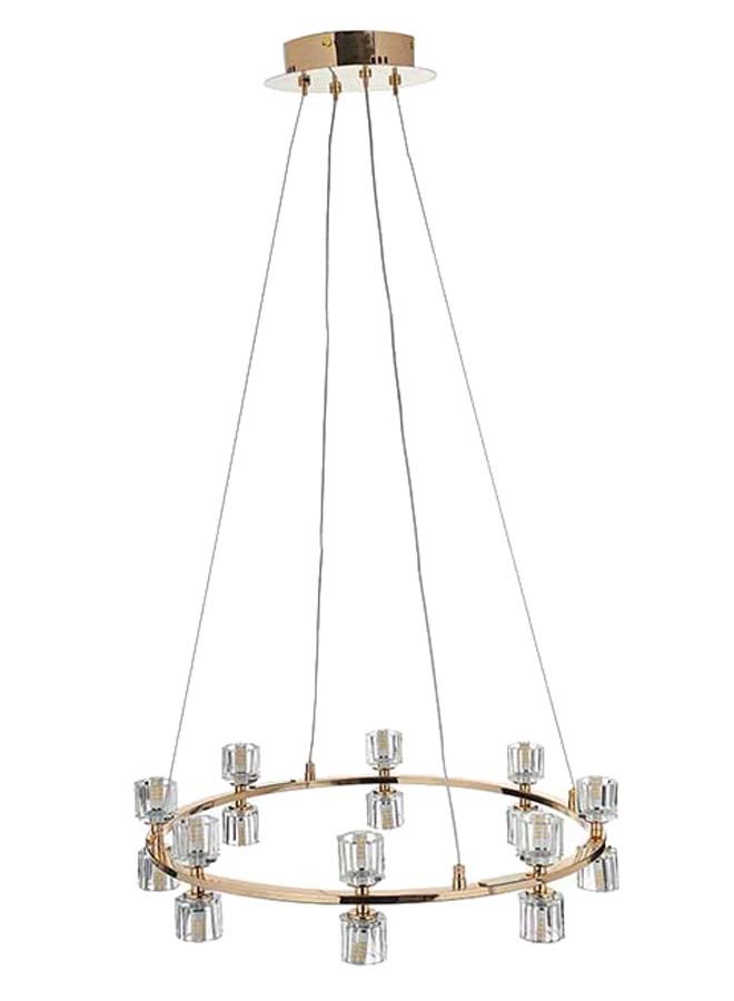 Soho Acrylic Pendant Lamp - 57 x 80 cm (Chrome)