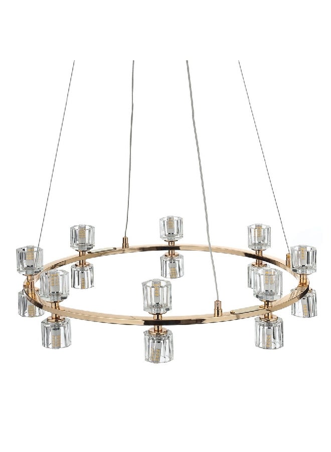 Soho Acrylic Pendant Lamp - 57 x 80 cm (Chrome)