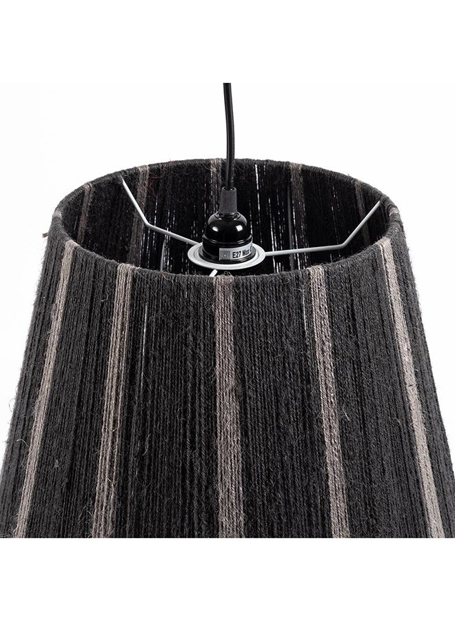 Alfio String Hanging Lamp, Dark Grey & Light Grey - 26x40 cm