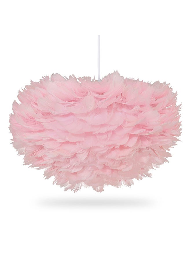 Ana Ceiling Lamp, Pink - 40X22 cm