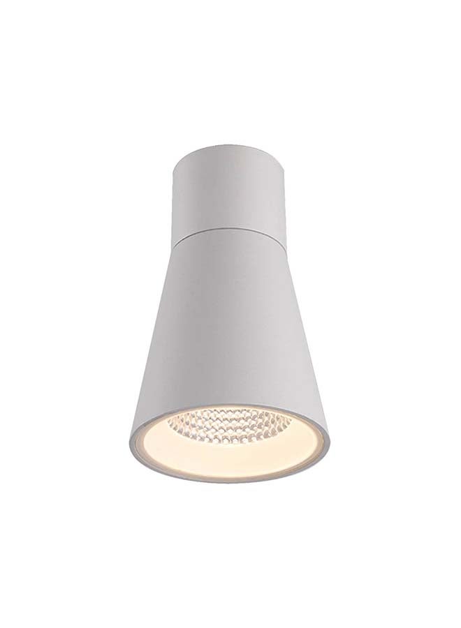 Indoor/Outdoor Ceiling Light White 130x20.5cm