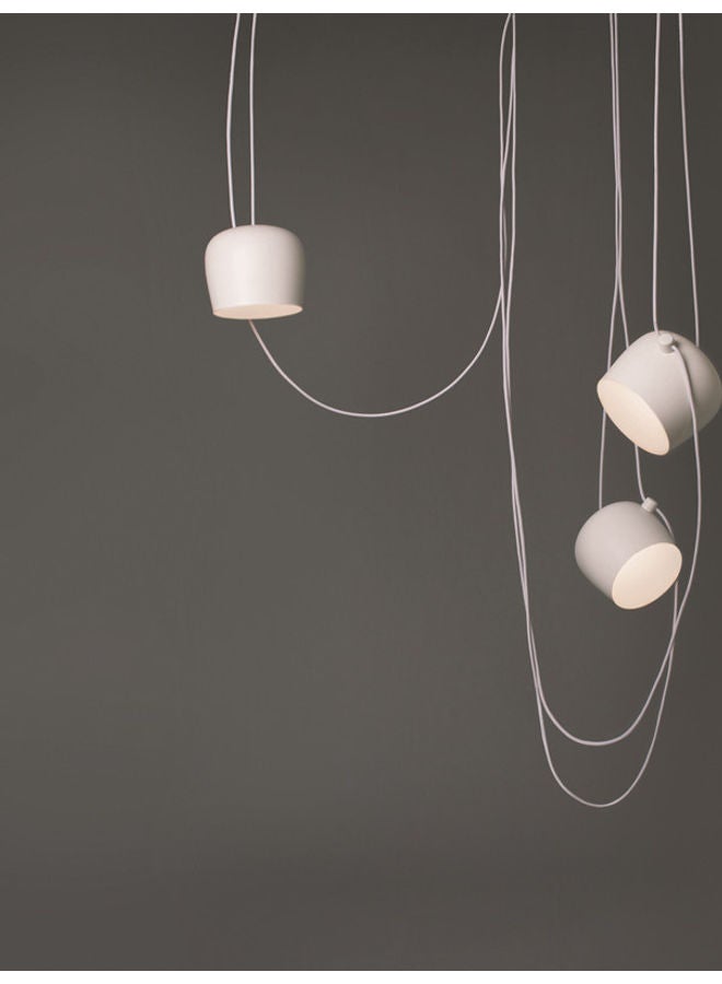 Contemporary  Pendent Lamp Light White