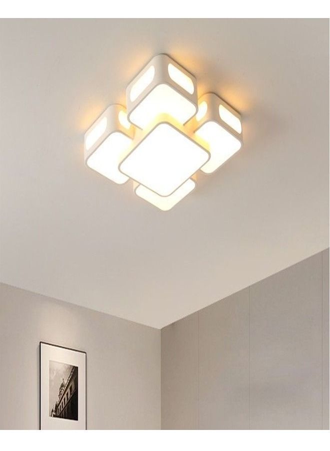 Modern Square Shape Design LED Acrylic Ceiling Remote Control Adjustable Dimming Light Lamp