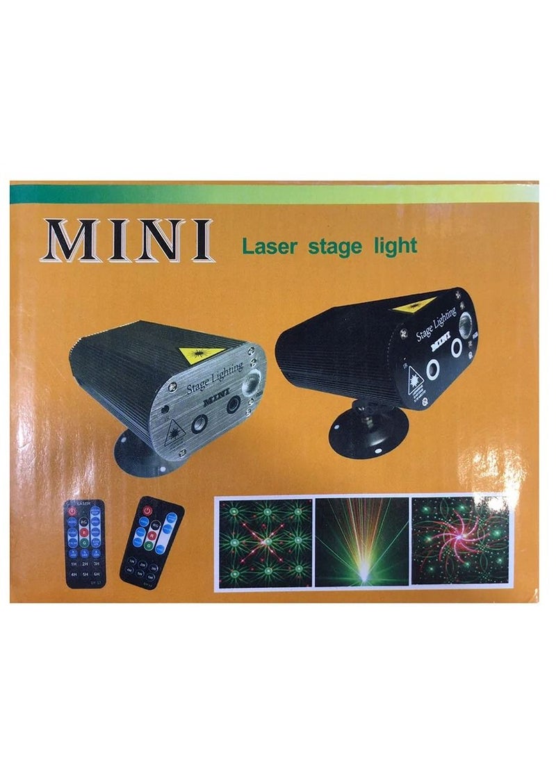 Mini Party Laser Light Dancing Spotlights with Remote Control