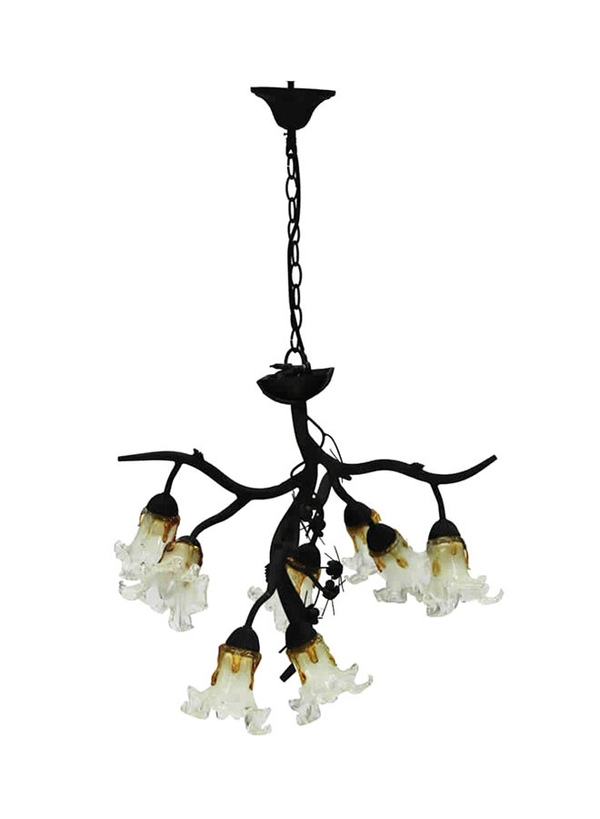 Chandelier Brown/White 50x60cm