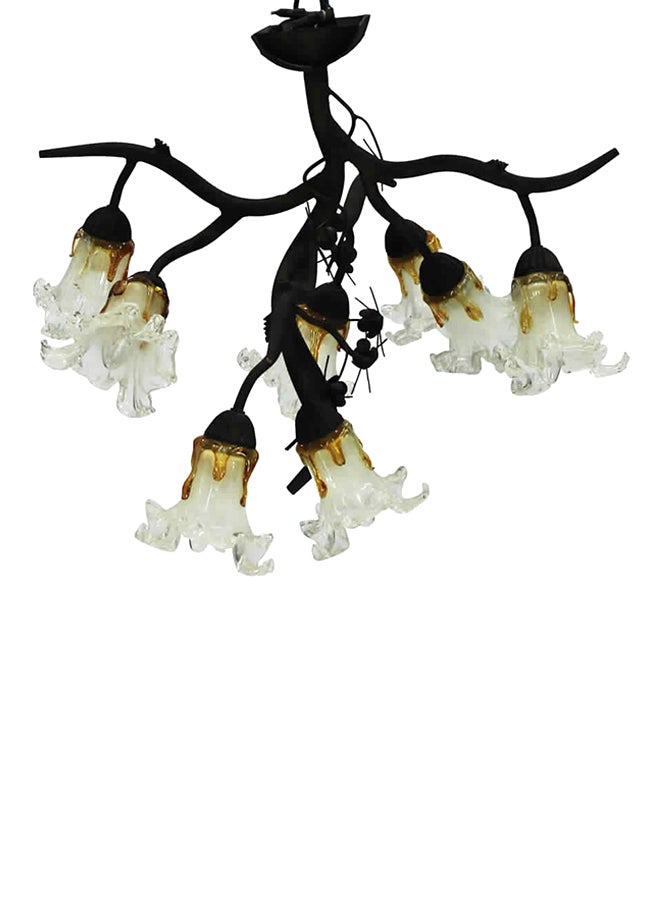 Chandelier Brown/White 50x60cm