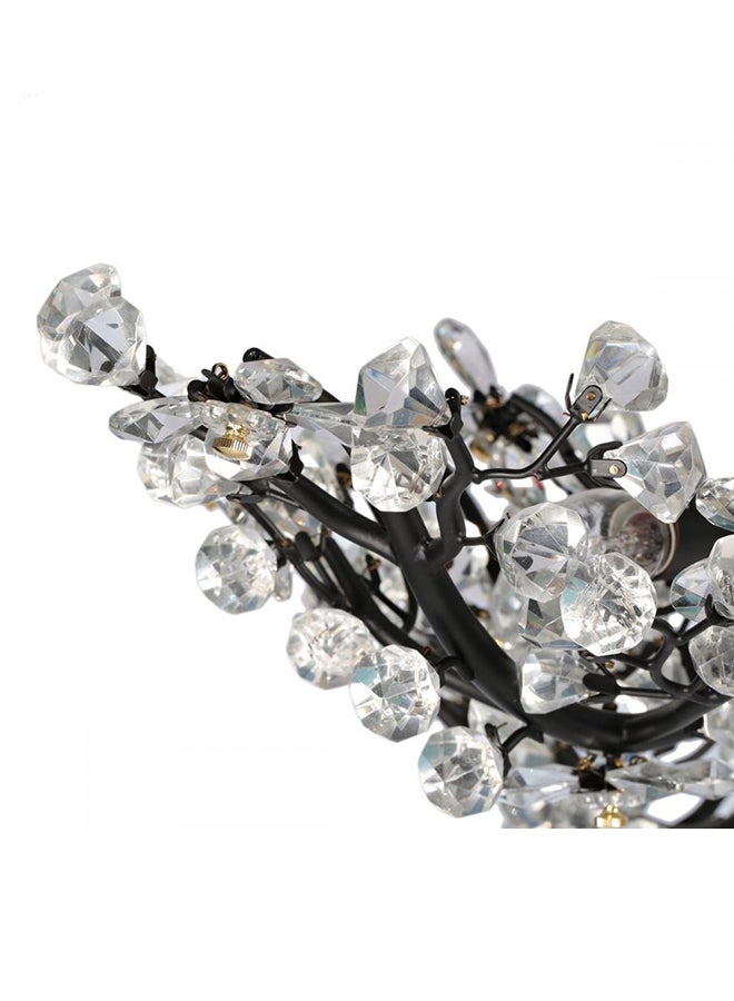 Branch Of Life Chandelier Black/Clear 50x50cm