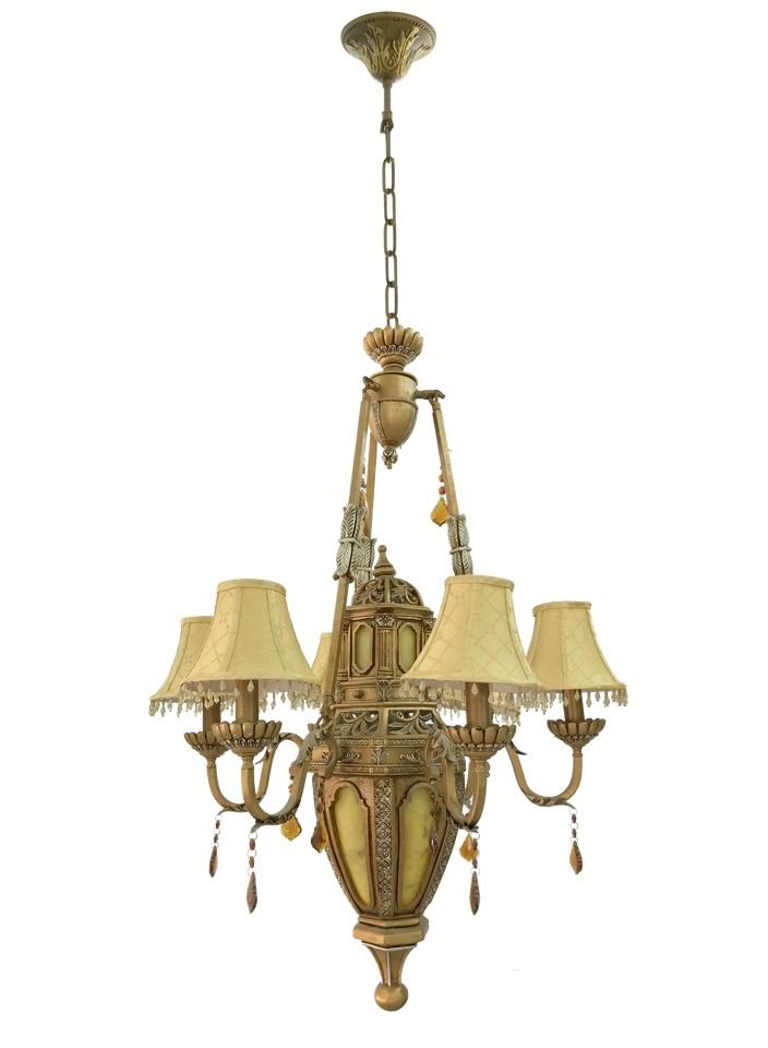 Islamic Chandelier with Shade - D80xH110cm